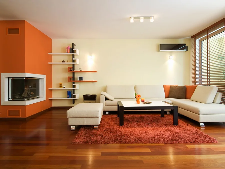 Sala de un departamento moderno